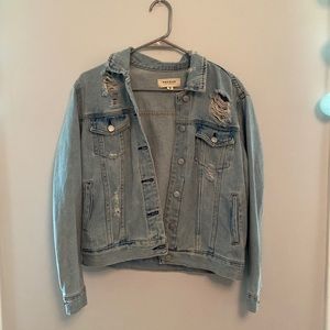 New Pacsun Light Wash Jean Jacket